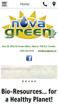 Mobile Screenshot of novagreen.ca