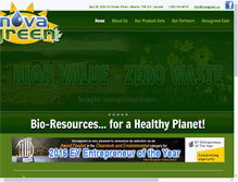Tablet Screenshot of novagreen.ca